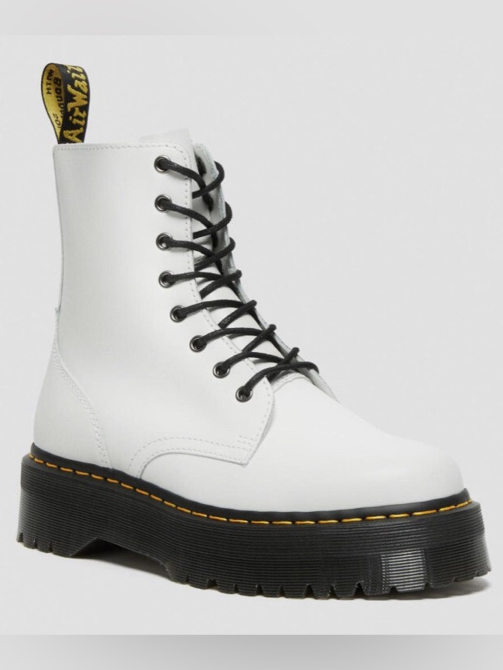 Dr Martens • Jadon Leather Platform Combat Boot